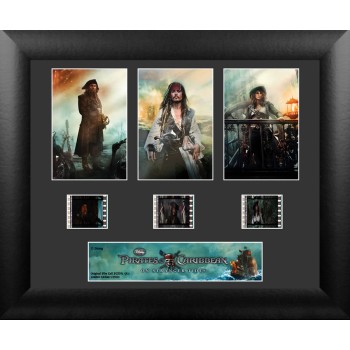 Pirates of the Caribbean On Stranger Tides Framed Film Cell 3 Cell